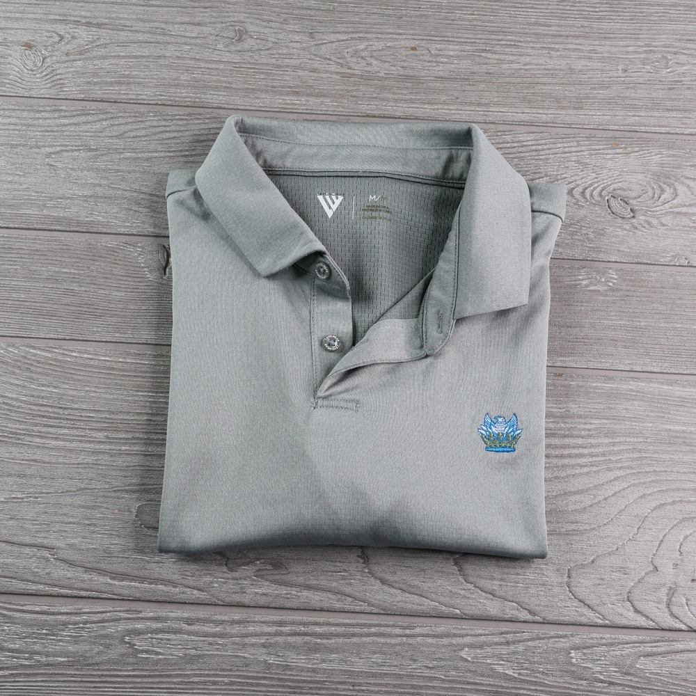 Levelwear Somerset Hills CC Golf Polo Men's Medium White Performance